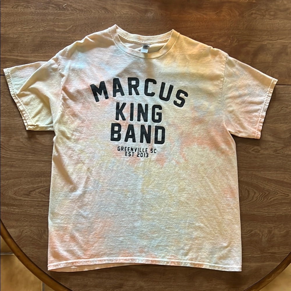 Tie dye Marcus king band T-shirt Lg